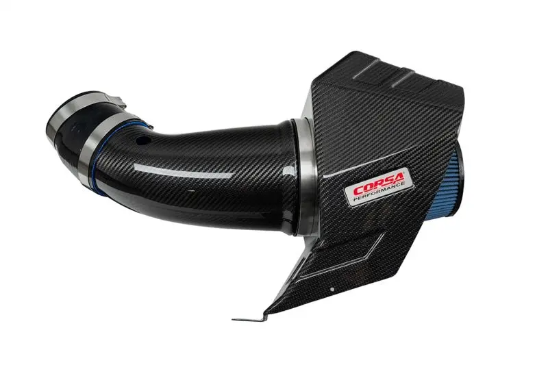 Corsa 20-23 Dodge Durango Srt Hellcat Carbon Fiber Air Intake W/ Maxflow 5 Oil Filter 1