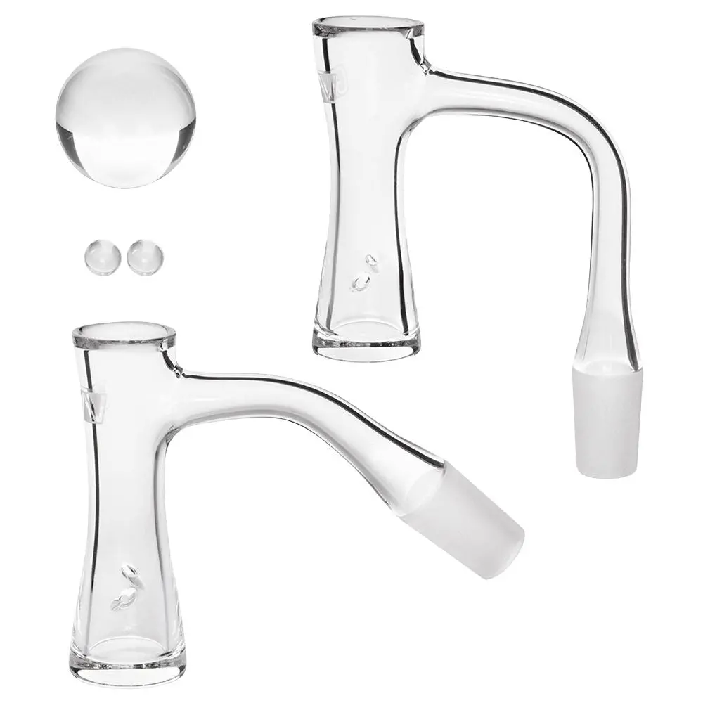 Grav Hourglass Quartz Banger Set | 4Pc | 14Mm M 1