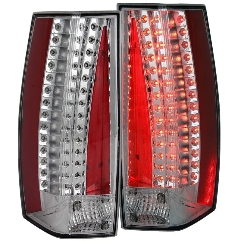 Anzo 2007-2011 Cadillac Escalade Led Taillights Chrome 1