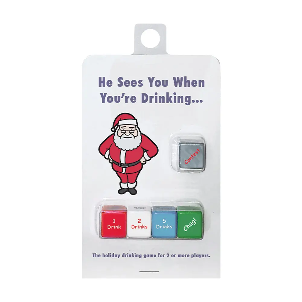 He Sees You When You're Drinking 1