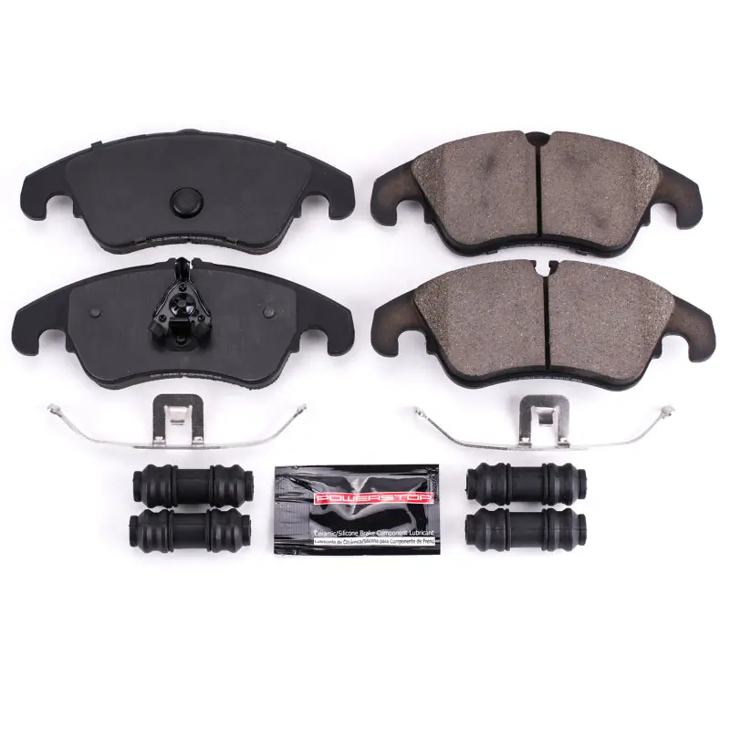 Power Stop 10-16 Audi A4 Front Z23 Evolution Sport Brake Pads W/Hardware 1