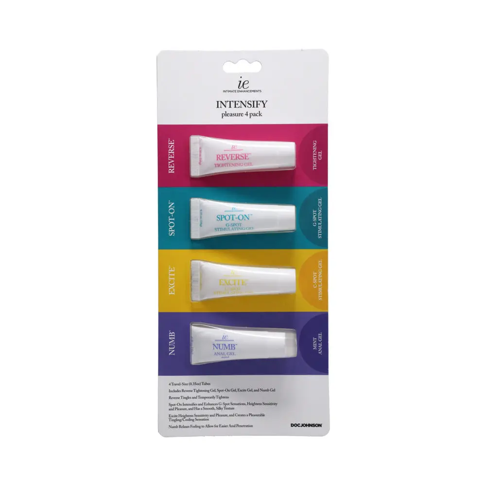 Doc Johnson Intensify Pleasure 4-Pack 1