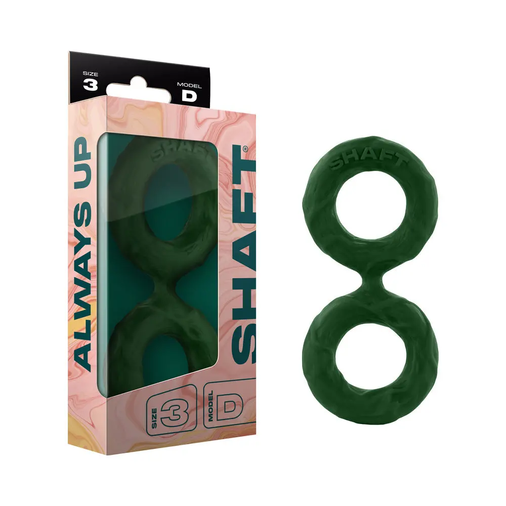 Shaft Model D: Double C-Ring Green Size 3 1
