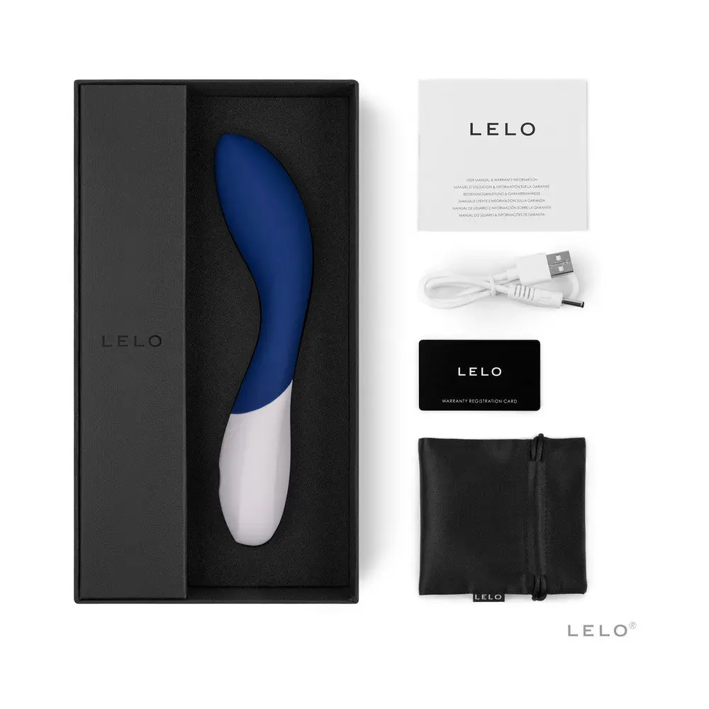 Lelo Mona Wave Rechargeable G-Spot Vibrator Midnight Blue 1
