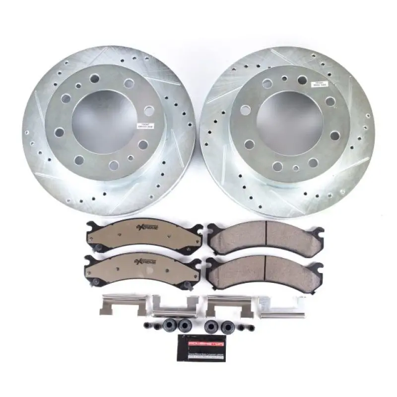Power Stop 02-04 Chevrolet Avalanche 2500 Front Z36 Truck & Tow Brake Kit 1
