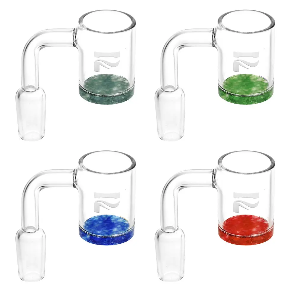 Pulsar Quartz Banger - 14Mm Male / 90 Degree / Colors Vary 1