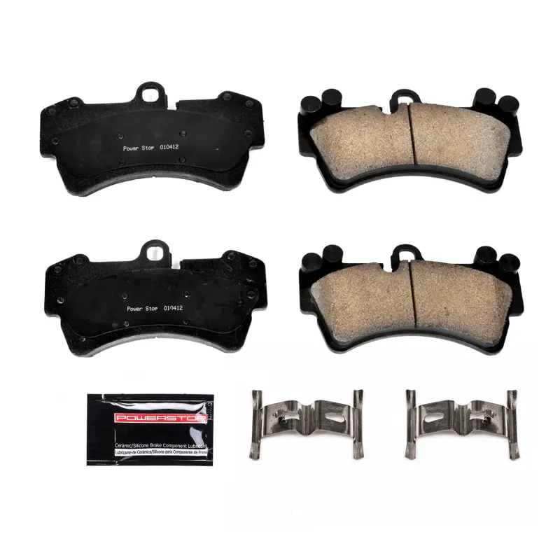Power Stop 07-15 Audi Q7 Front Z23 Evolution Sport Brake Pads W/Hardware 1