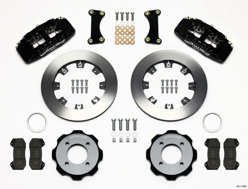 Wilwood Dynapro 6 Front Hat Kit 12.19In 2011 Fiesta 1