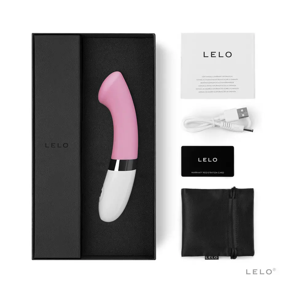 Lelo Gigi 2 Rechargeable G-Spot Vibrator Pink 1