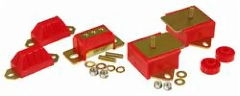 Prothane 76-86 Jeep Cj5/7/8 Drivetrain Kit - Red 1