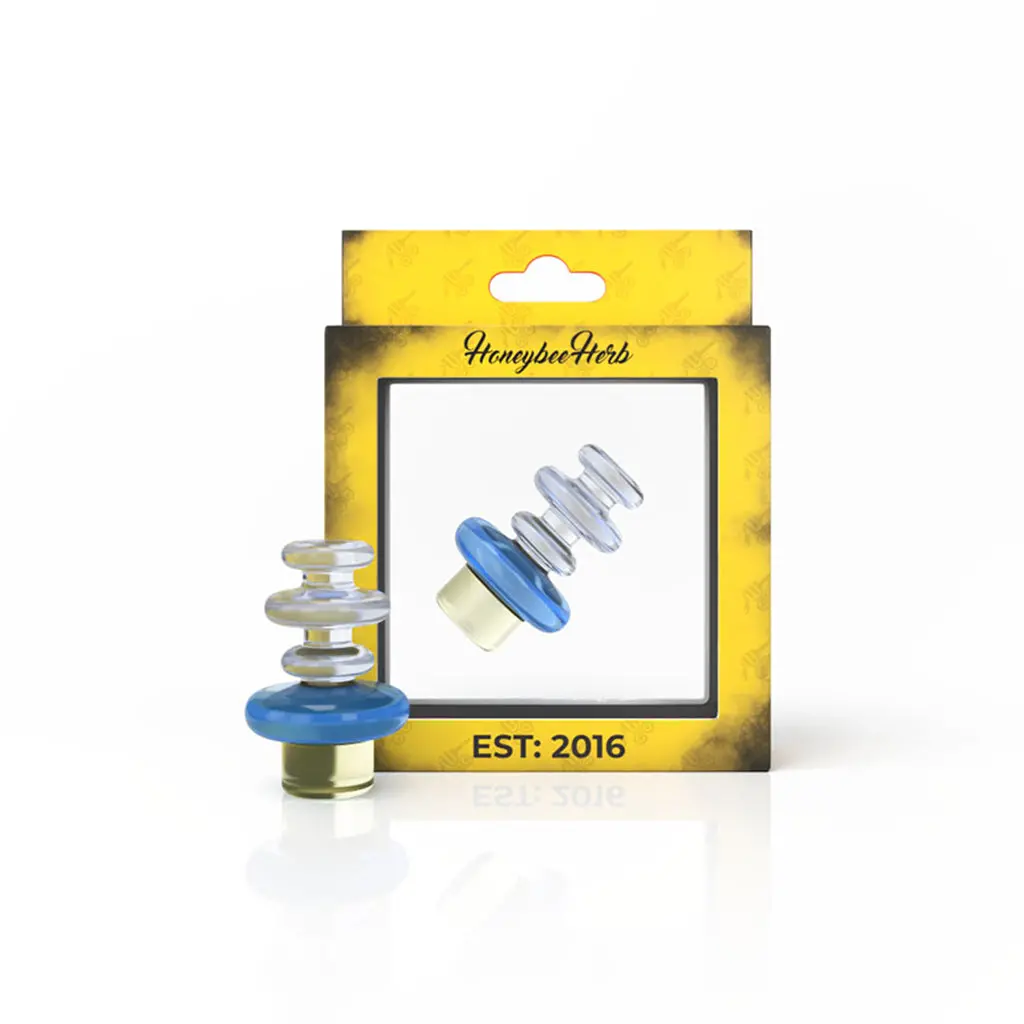Honeybee Herb Ghost Glass Slurrper Cap 2