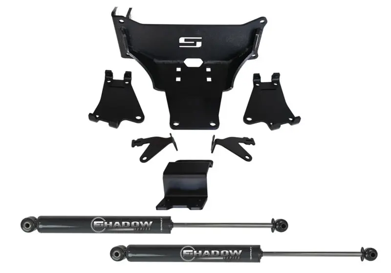 Superlift 05-22 Ford F-250/F-350 4Wd Dual Steering Stabilizer Kit W/ Superlift Shocks (No Lift Req) 1