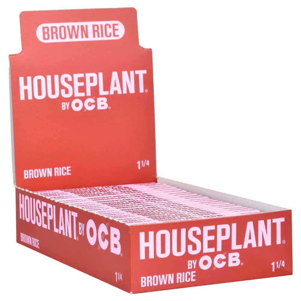 Houseplant By Ocb Papers - Brown Rice / 50Pc / 1 1/4" 24Ct 1