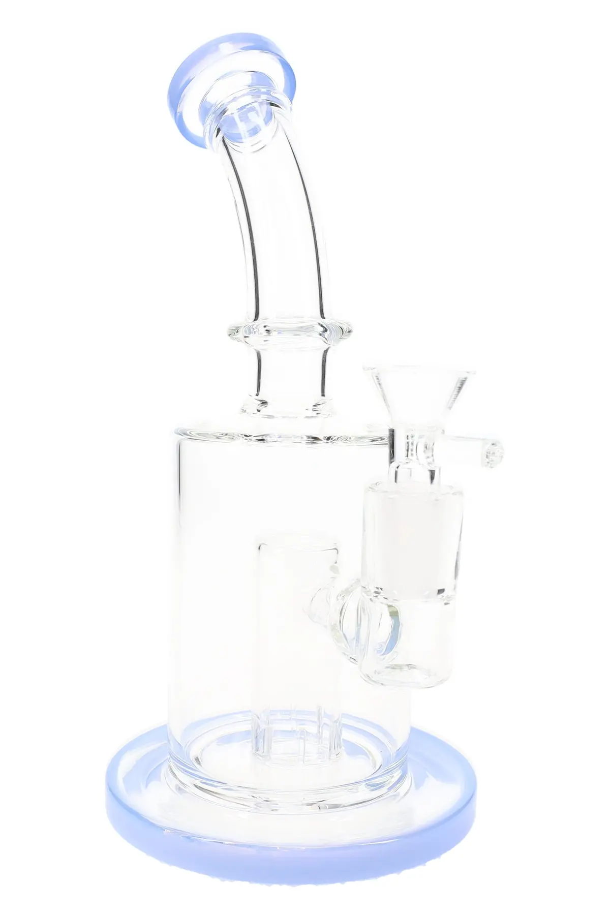 Stemless Straight Shooter Bong “Drum Drop” – 14.5 Mm – 8″ – Assorted Colors 1
