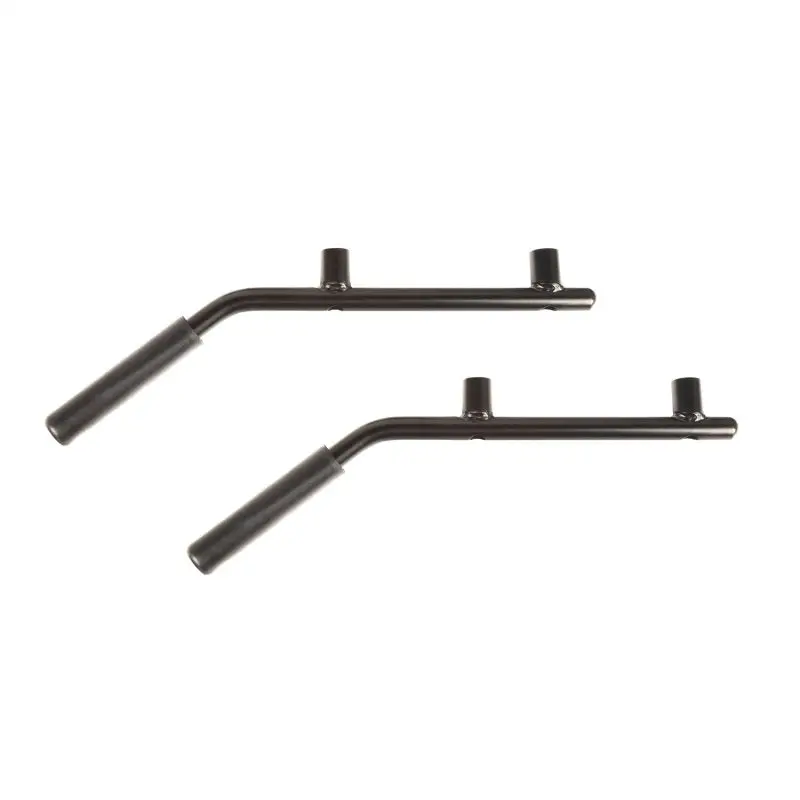 Rugged Ridge Steel Grab Handles Rear Pair Black 07-18 Jeep Wrangler Jk /Jku 1