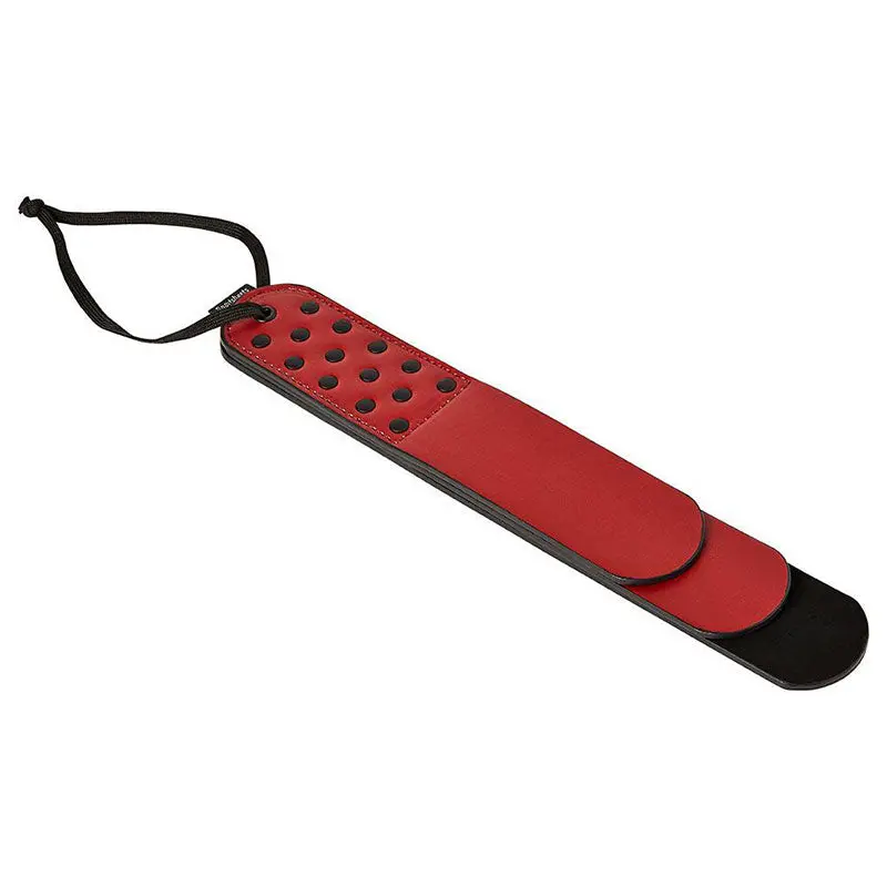 Sportsheets Saffron Layer Paddle Red 1