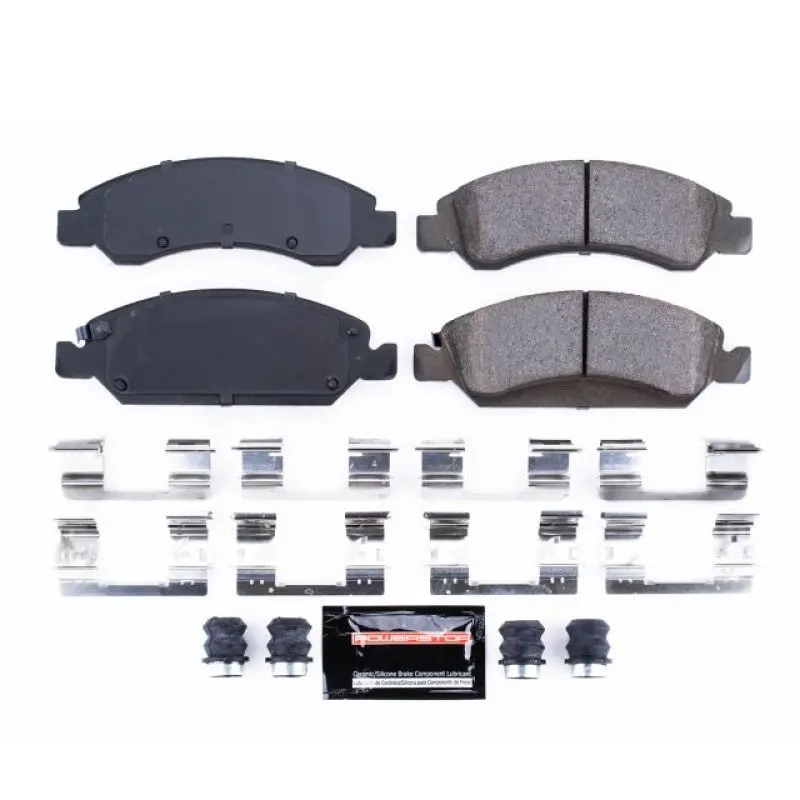 Power Stop 08-19 Cadillac Escalade Front Z23 Evolution Sport Brake Pads W/Hardware 1