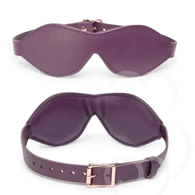Fifty Shades Freed Cherished Collection Leather Blindfold 1