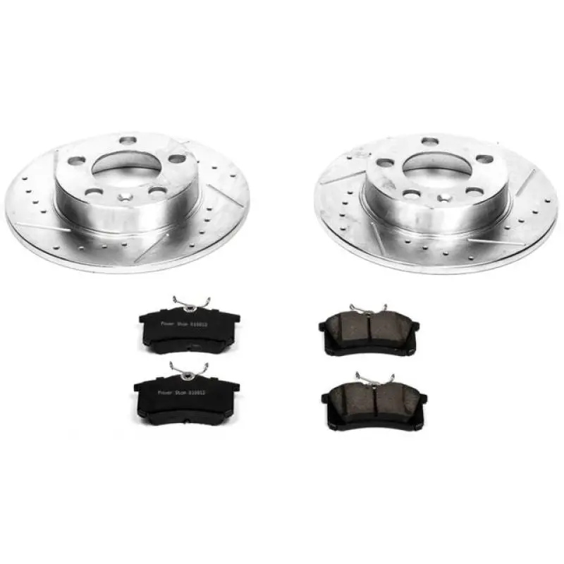 Power Stop 98-10 Volkswagen Beetle Rear Z23 Evolution Sport Brake Kit 1