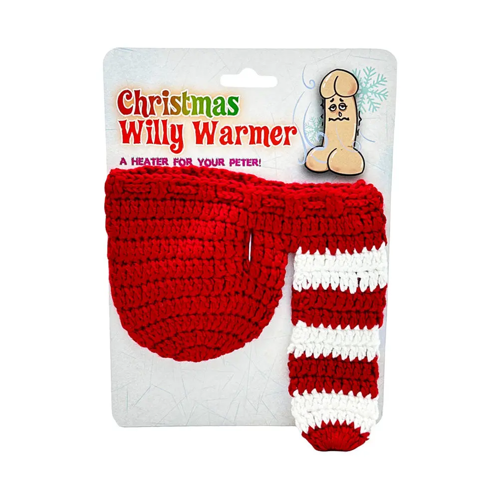 Willy Warmer Christmas Knitted Penis Sock 1