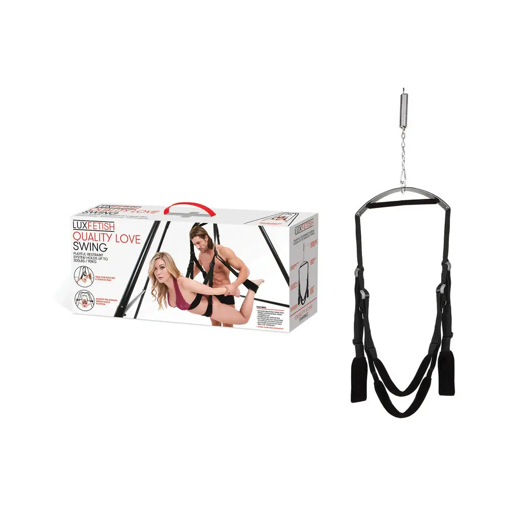 Lux Fetish Fantasy Swing Black 1
