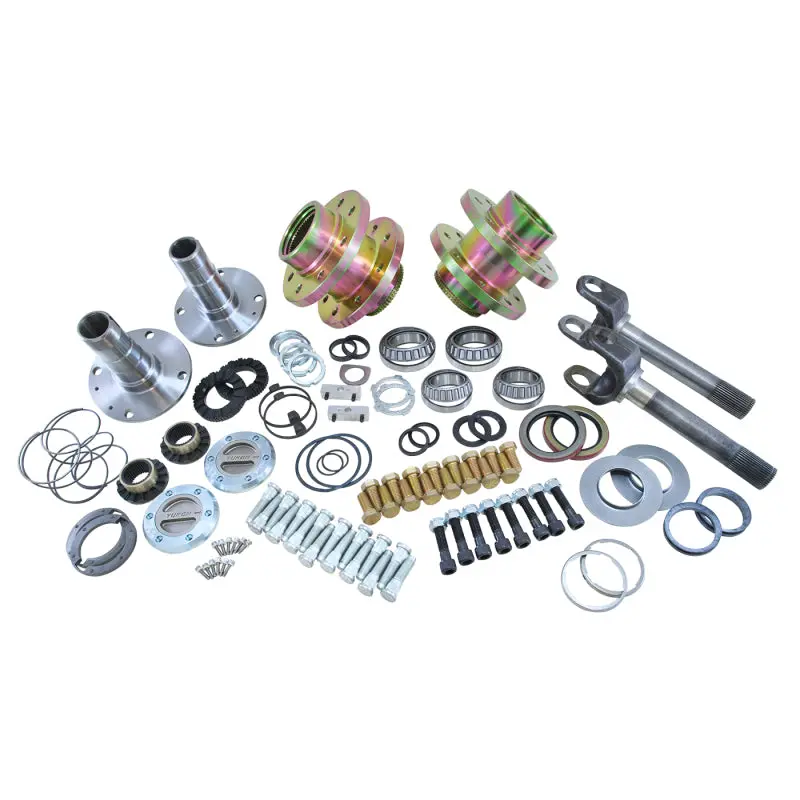 Yukon Gear Spin Free Locking Hub Conv Kit For Dana 30 & Dana 44 Tj / Xj / Yj / 27 Spline / 5 X 4.5In 1