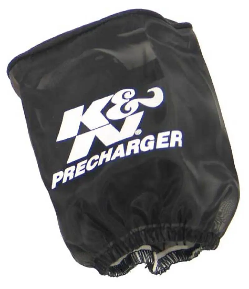 K&N Precharger Air Filter Wrap Black 4In Height 3.5In Inside Diameter 1
