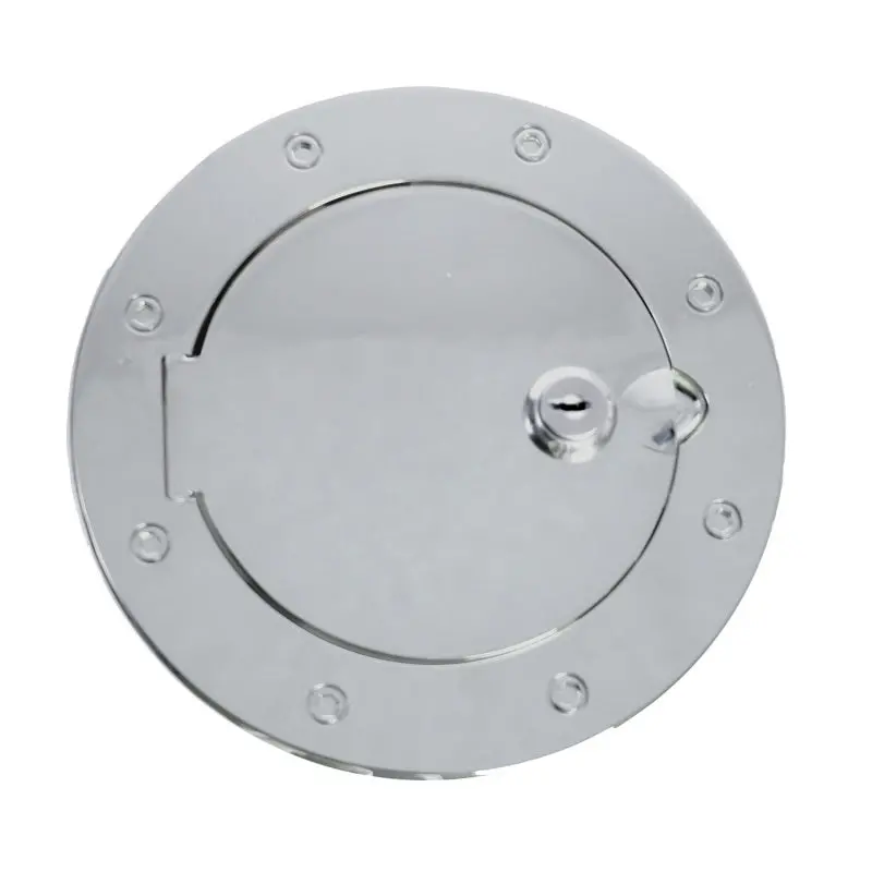 Rugged Ridge 07-18 Jeep Wrangler Jk Stainless Steel Locking Gas Cap Door 1