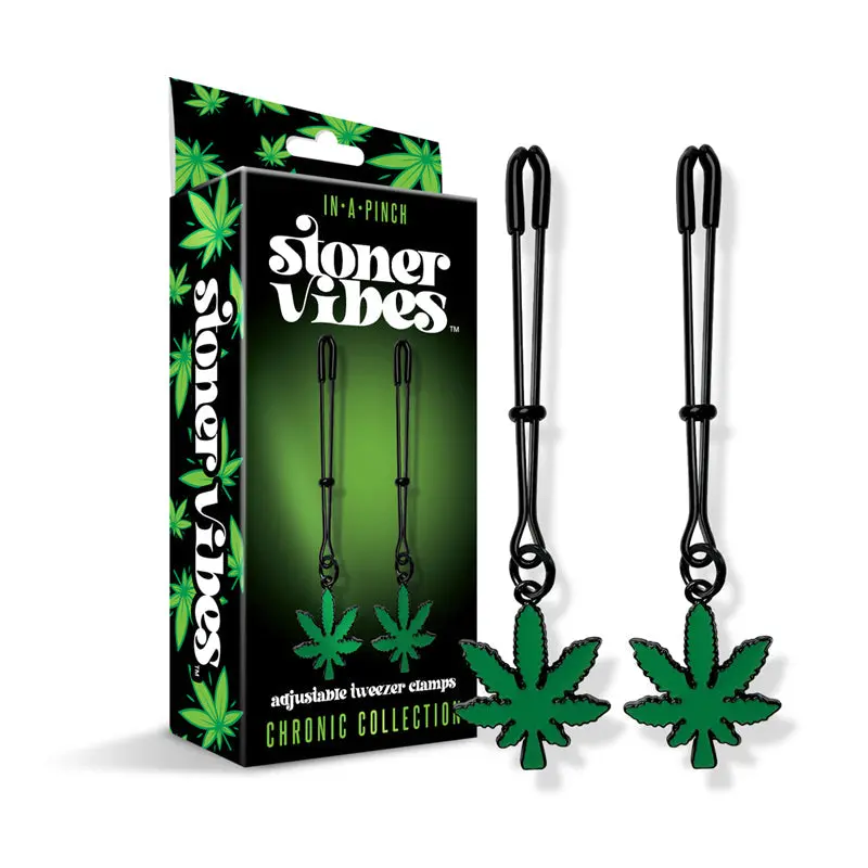Stoner Vibes Chronic Collection Adjustable Tweezer Nipple Clamps 1