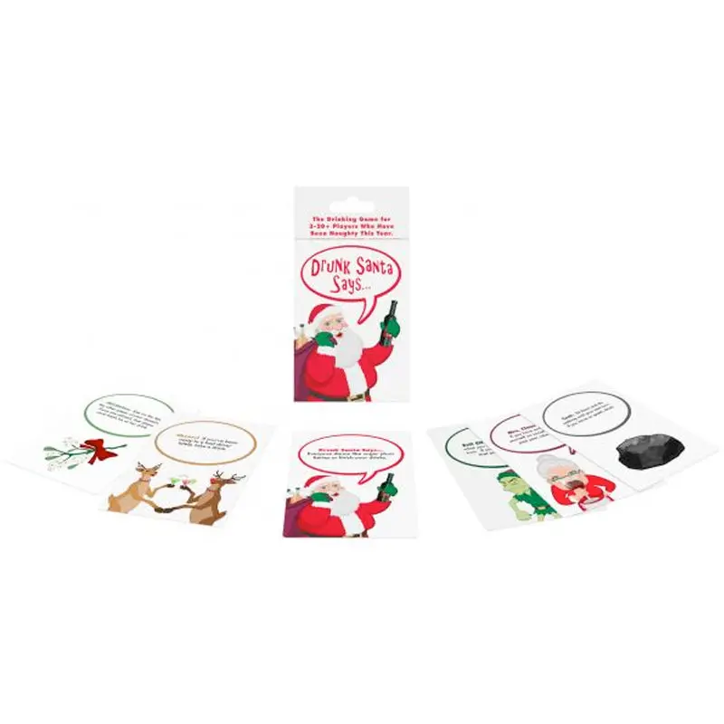 Drunk Santa Says Card Game 1