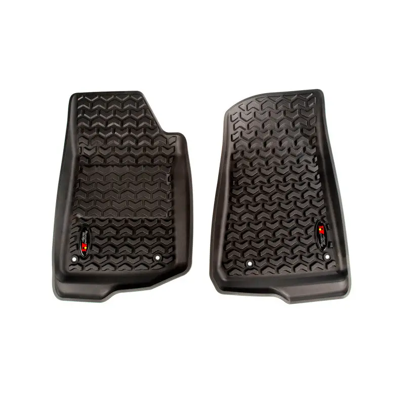 Rugged Ridge Floor Liner Front Black 2018-2020 Jeep Wrangler 2020 Gladiator Jl / Jt 1