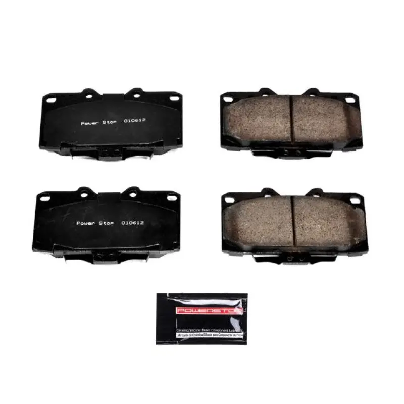Power Stop 89-96 Nissan 300Zx Front Z23 Evolution Sport Brake Pads W/Hardware 1