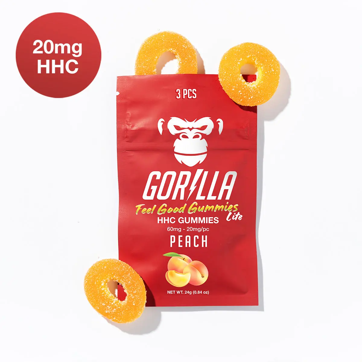Hhc Gummies - 20Mg (3Pc) 4