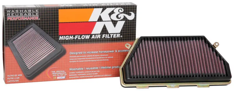 K&N 17-18 Honda Cbr1000rr 999 Replacement Air Filter 1