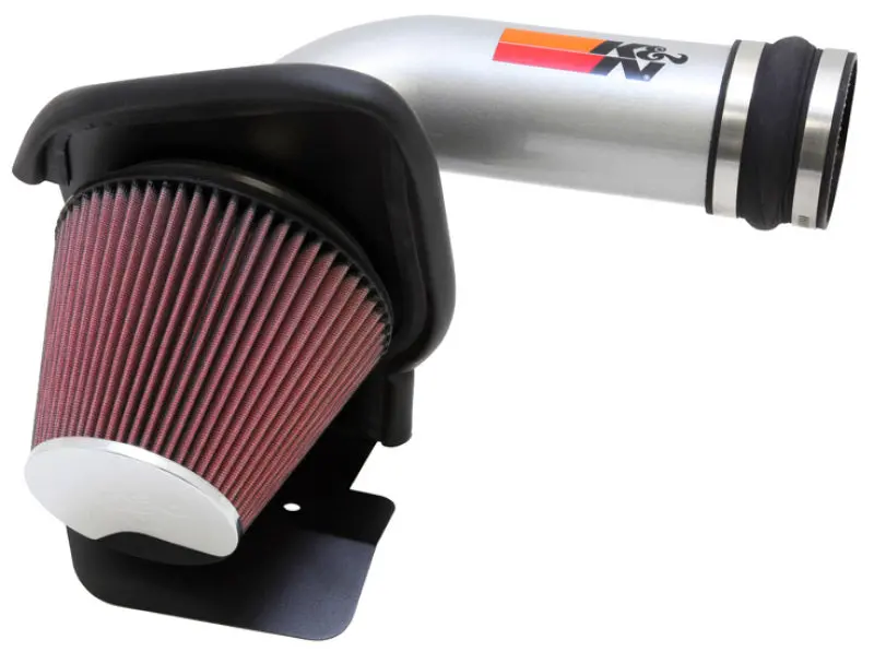 K&N 11 Ford Taurus Sho 3.5L V6 Silver Typhoon Cold Air Intake 2