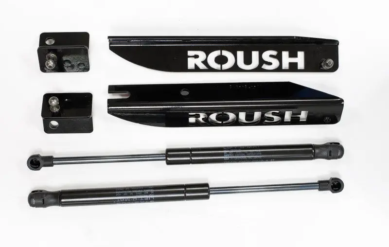 Roush 2005-2014 Ford Mustang Hood Strut Kit (Excl. Gt500) 1