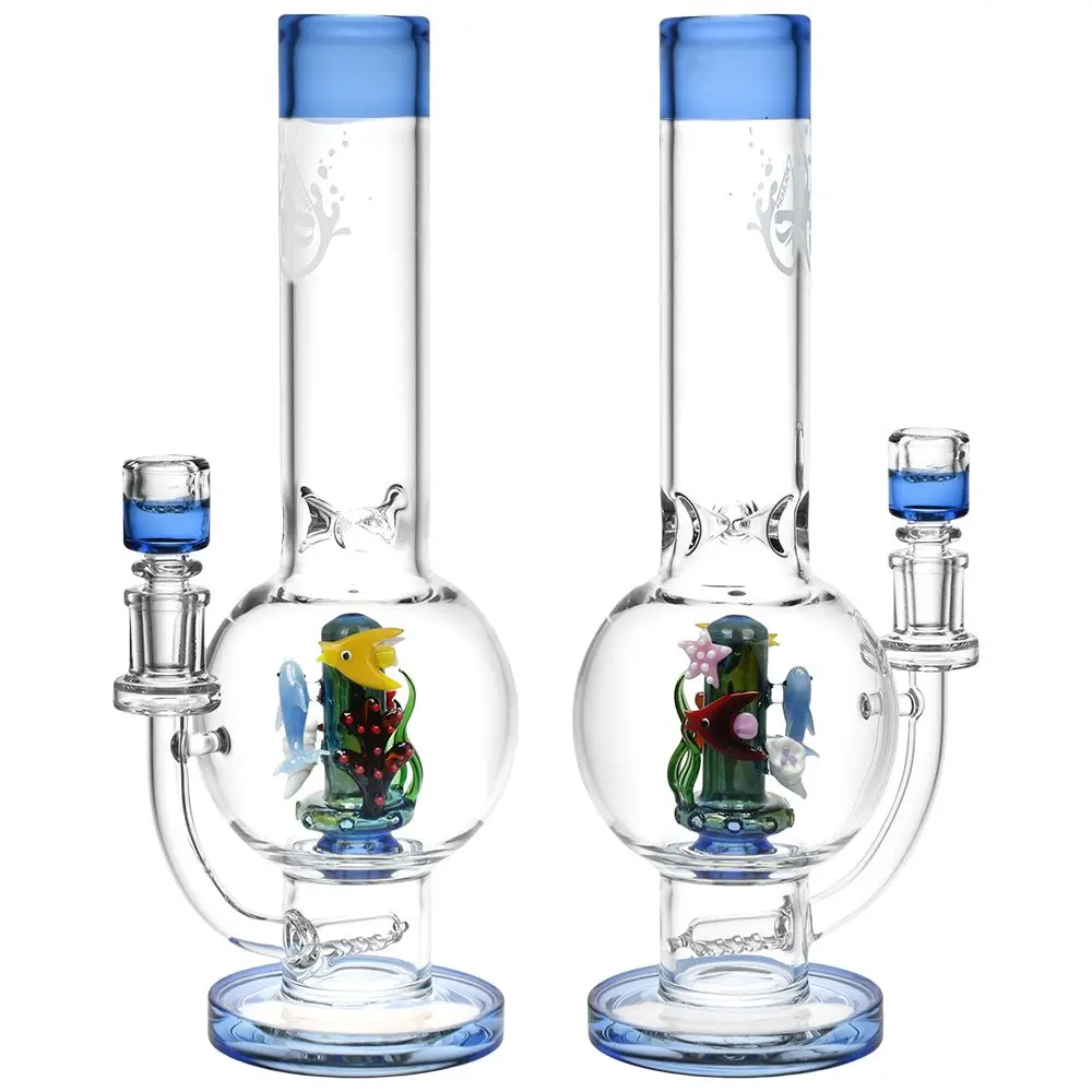 Pulsar Under The Sea Glass Water Pipe - 11.75" / 14Mm F 1