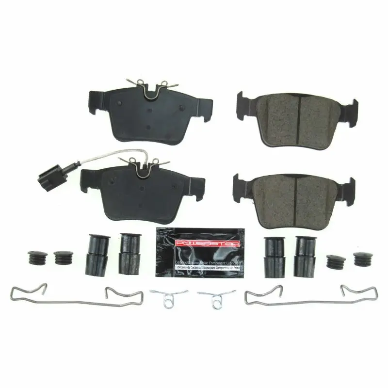 Power Stop 17-18 Alfa Romeo Giulia Rear Z23 Evolution Sport Brake Pads W/Hardware 1