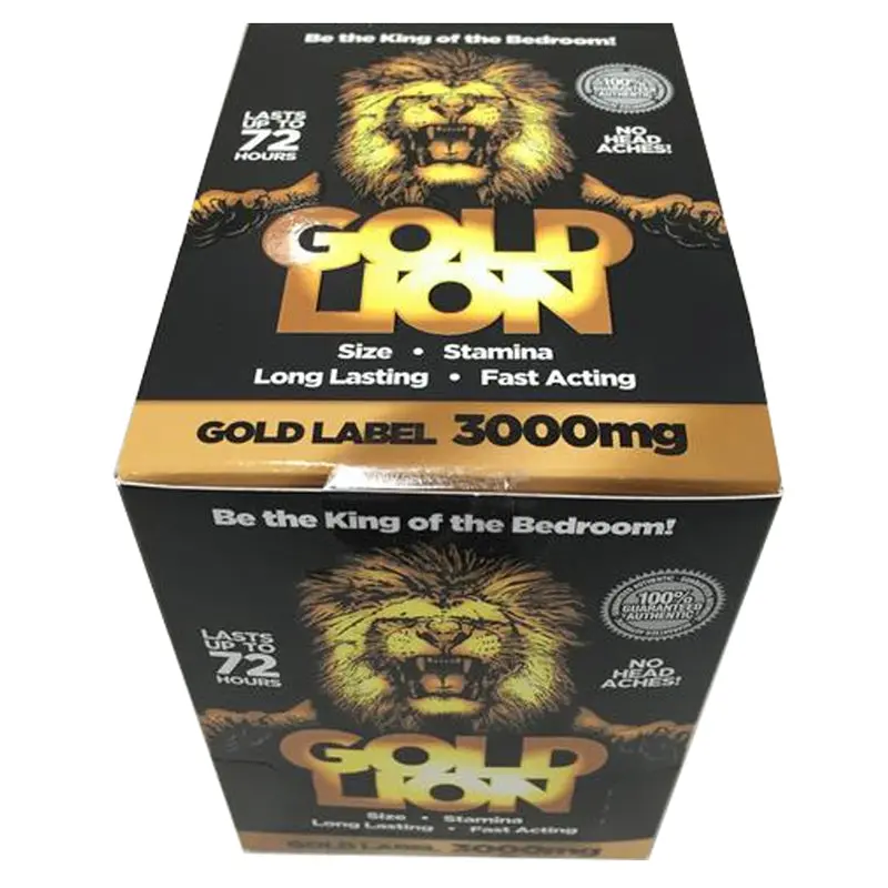 Gold Lion Male Enhancement Pill 1Ct 24/Dp 1