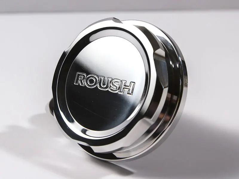 Roush 1996-2018 Ford Mustang Polished Billet Radiator Cap 1