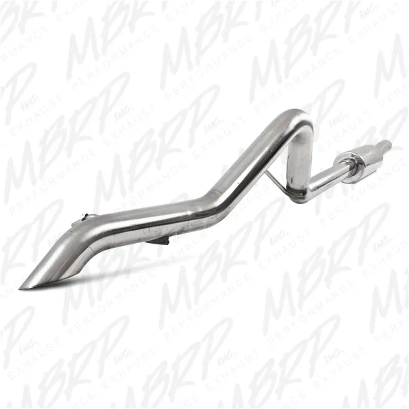 Mbrp 2007-2009 Jeep Wrangler (Jk) 3.8L V6 4 Dr Off-Road Tail Pipe Muffler Before Axle 1