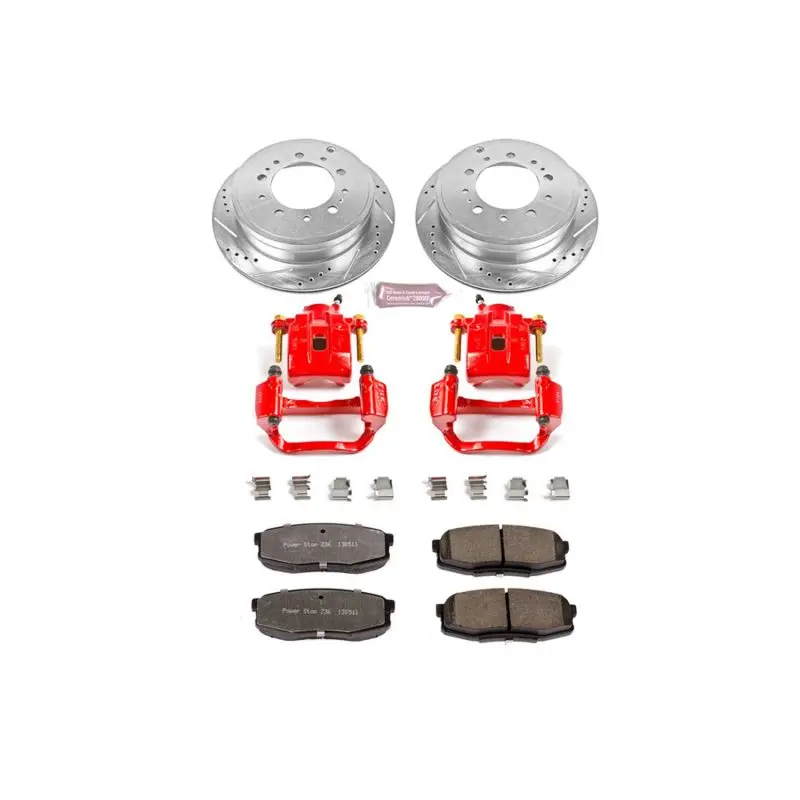 Power Stop 08-15 Toyota Sequoia Rear Z36 Truck & Tow Kit W/Calipers 1