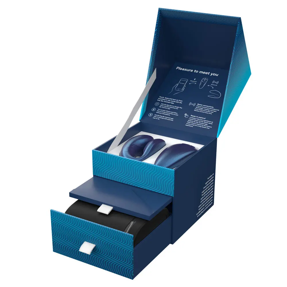 We-Vibe Chorus Rechargeable Remote-Controlled Silicone Couples Vibrator Cosmic Blue 1