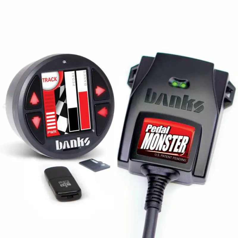 Banks Power Pedal Monster Kit W/Idash 1.8 Datamonster - Te Connectivity Mt2 - 6 Way 1