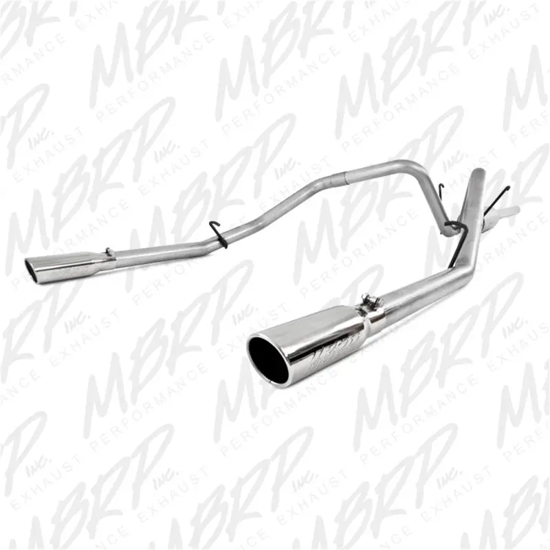 Mbrp 2006-2008 Dodge Ram Hemi 1500 5.7L Sc/Cc-Sb Cat Back Dual Split Rear 1