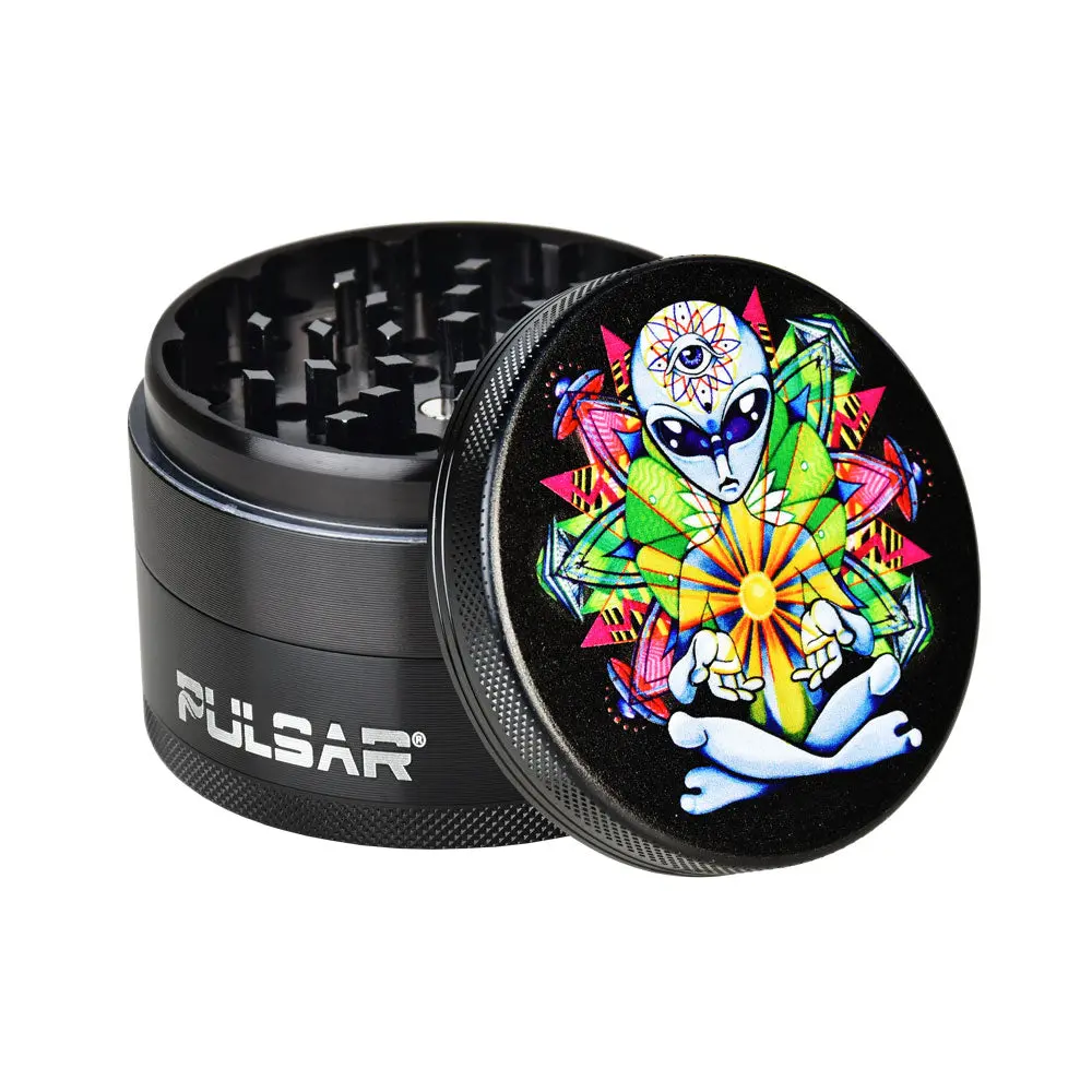 Pulsar Artist Series Metal Grinder | Amberly Downs Psychedelic Alien 1