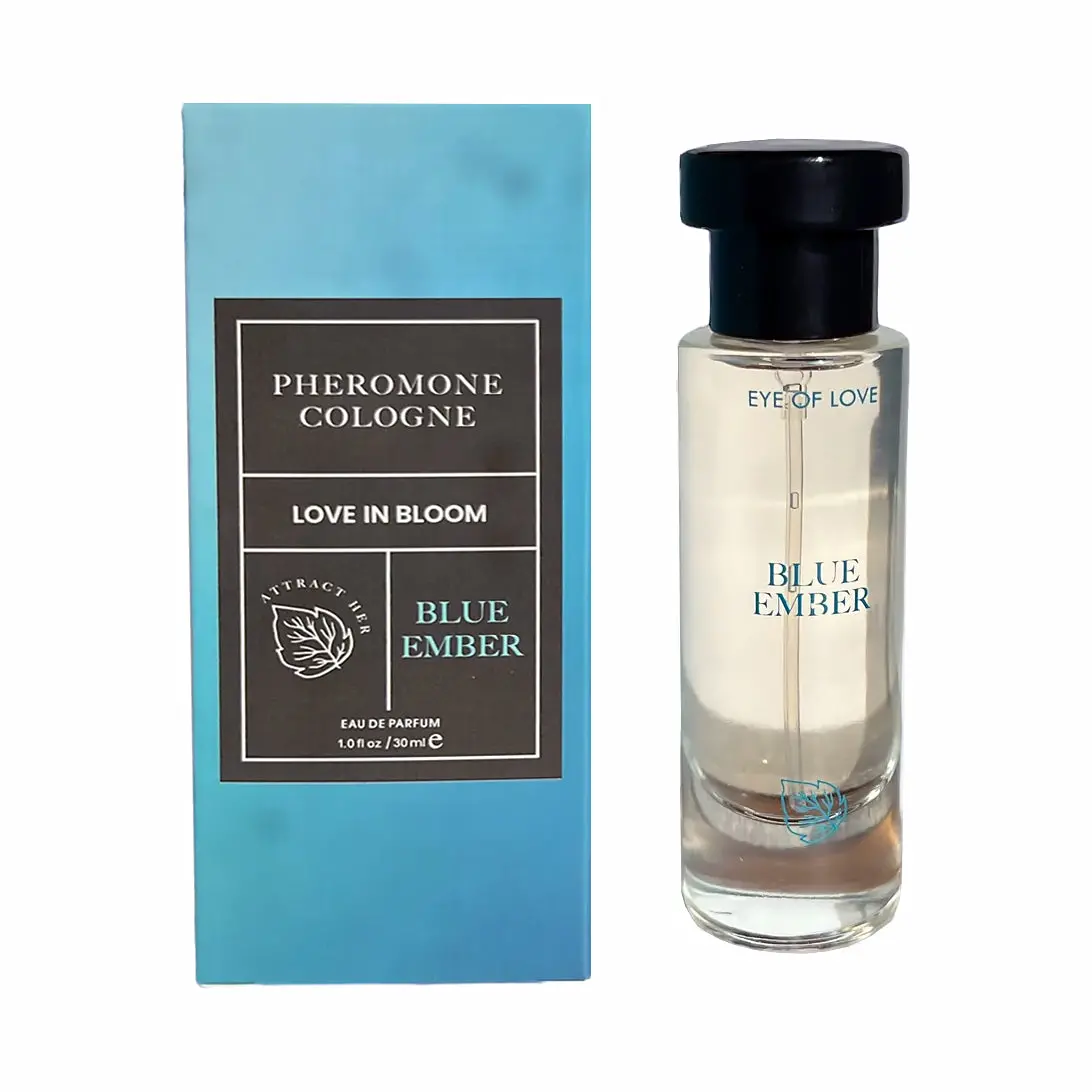 Eye Of Love Bloom Attract Her Pheromone Parfum Blue Ember 1 Oz. 1