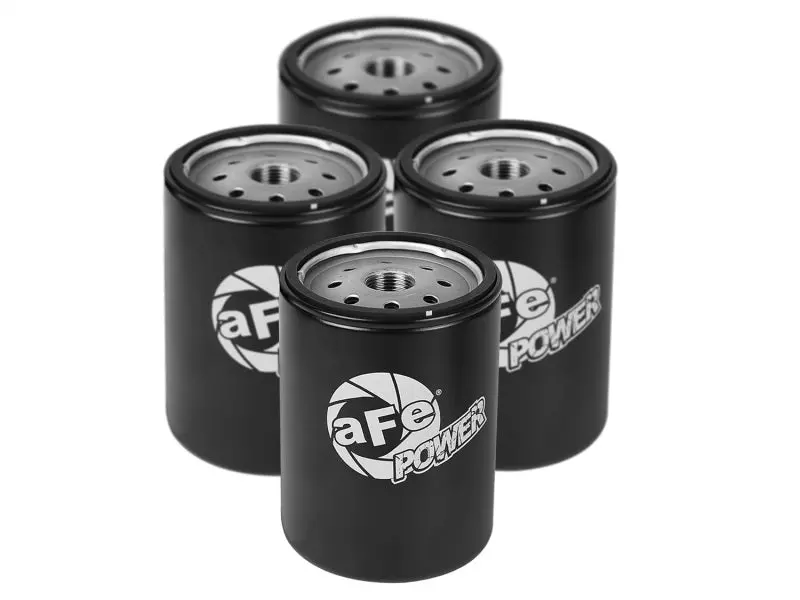 Afe Proguard D2 Fluid Filters Oil For 01-17 Gm Diesel Trucks V8-6.6L (4 Pack) 1
