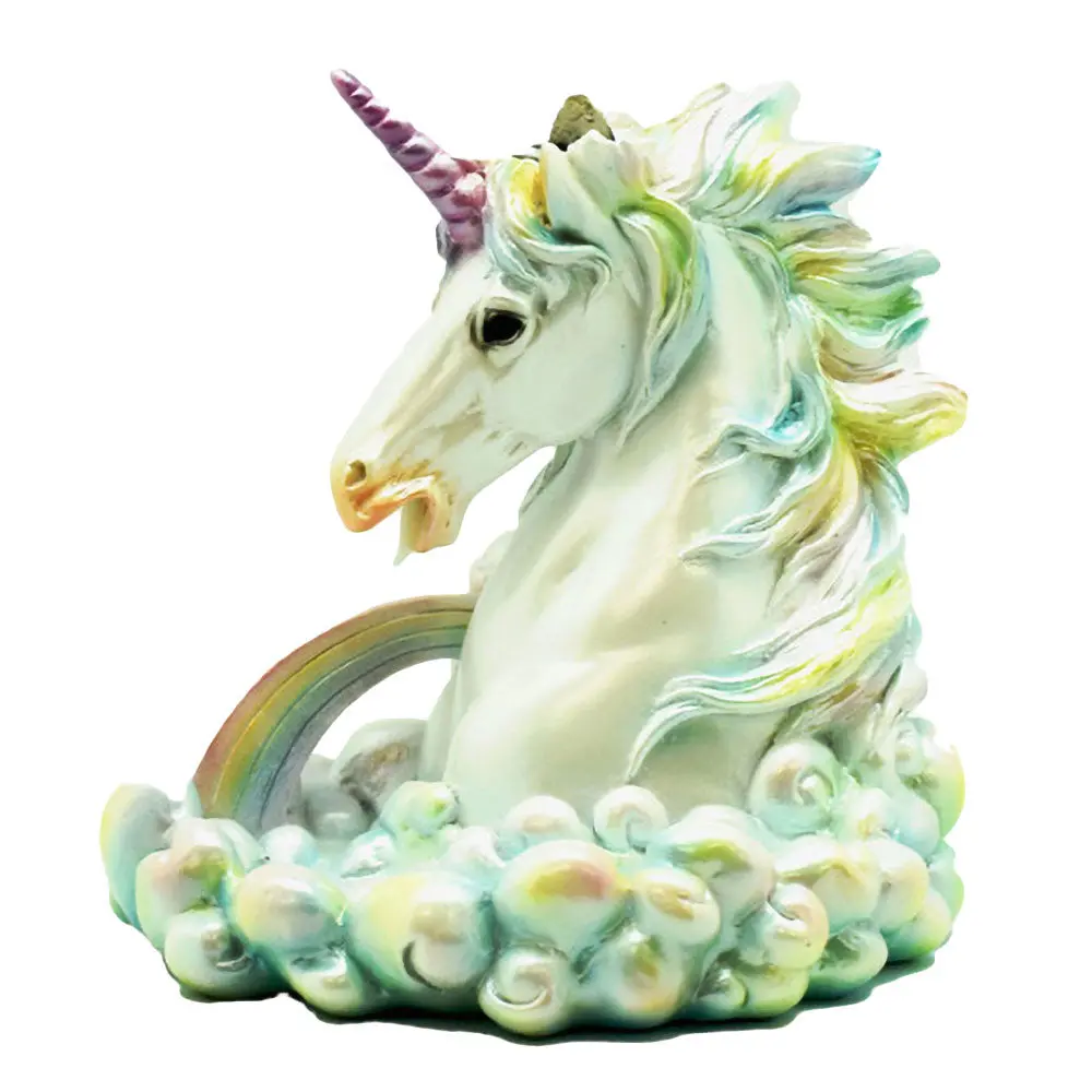 Cloud Breathing Unicorn Backflow Incense Burner 1