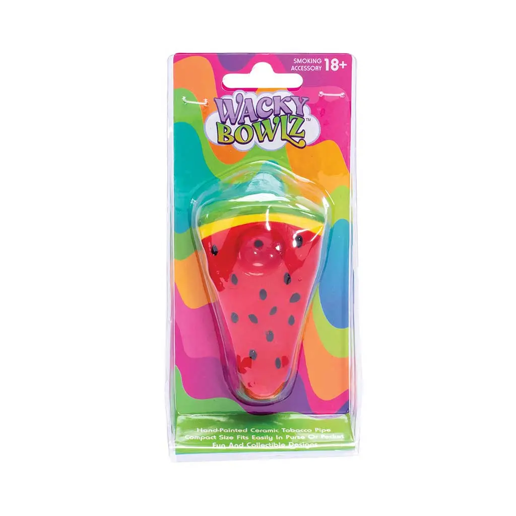 Watermelon Slice Fruit Ceramic Hand Pipe 2